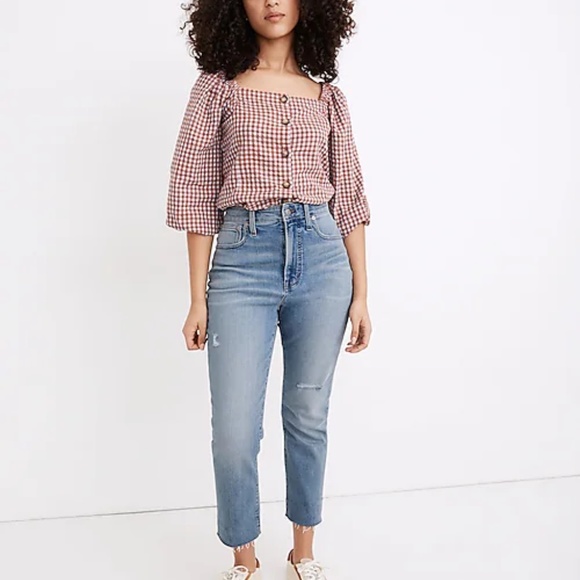 MADEWELL The Curvy Perfect Vintage Jean NWT! - Picture 1 of 13